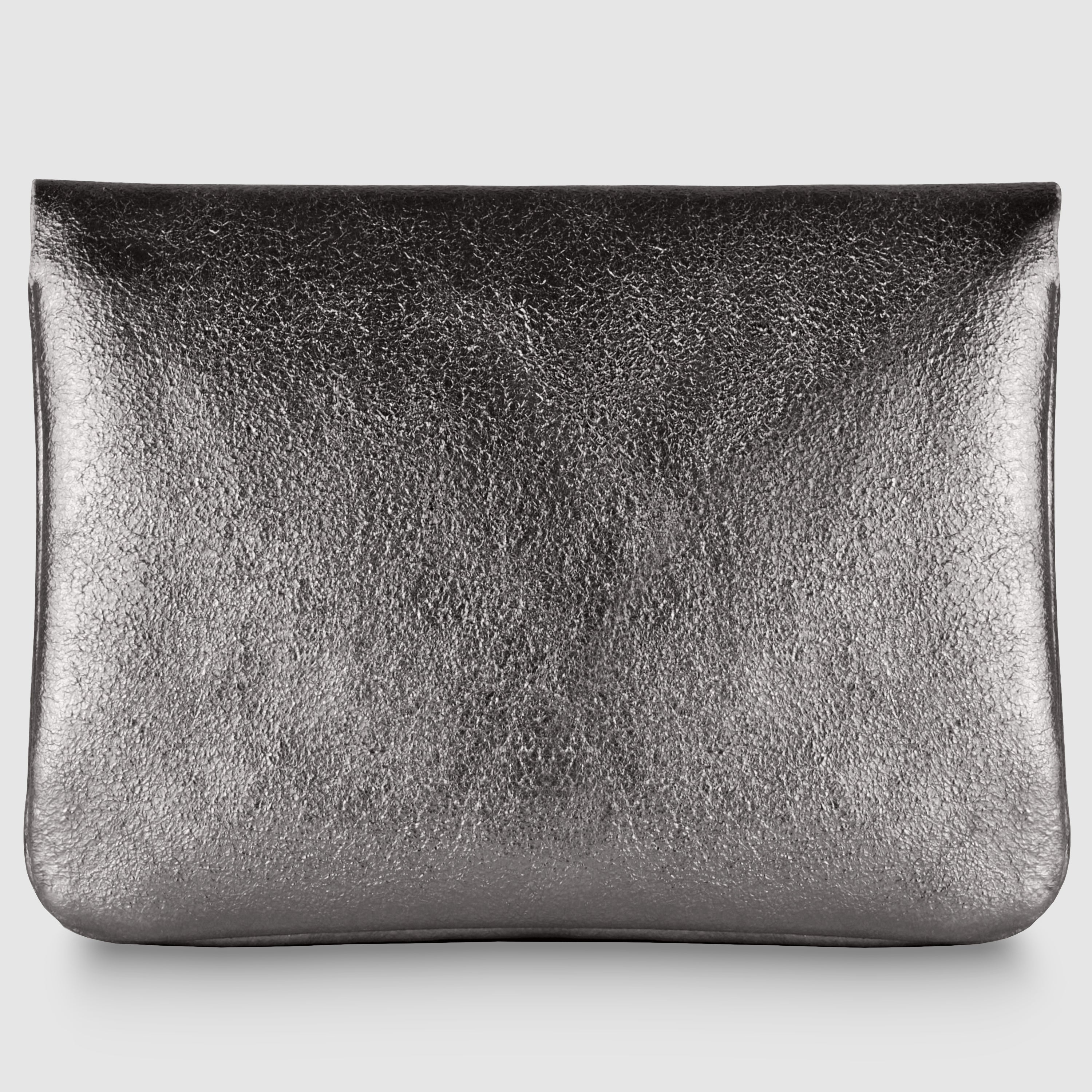 Italian Genuine Metallic Suede Wallet | Assisi