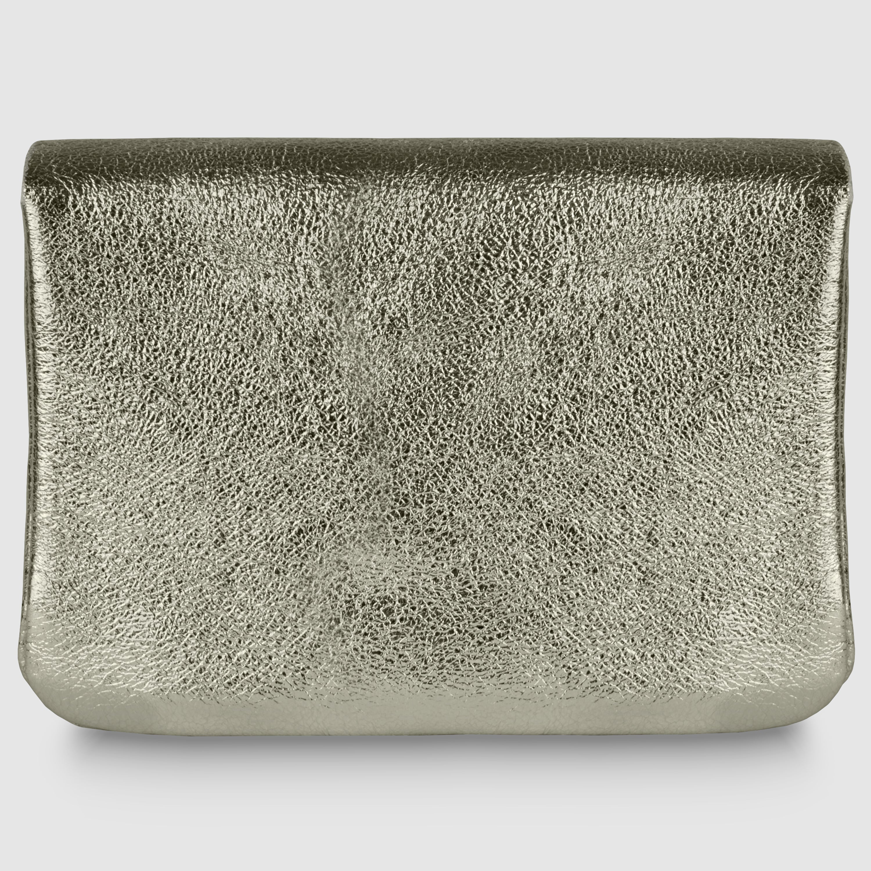 Italian Genuine Metallic Suede Wallet | Assisi
