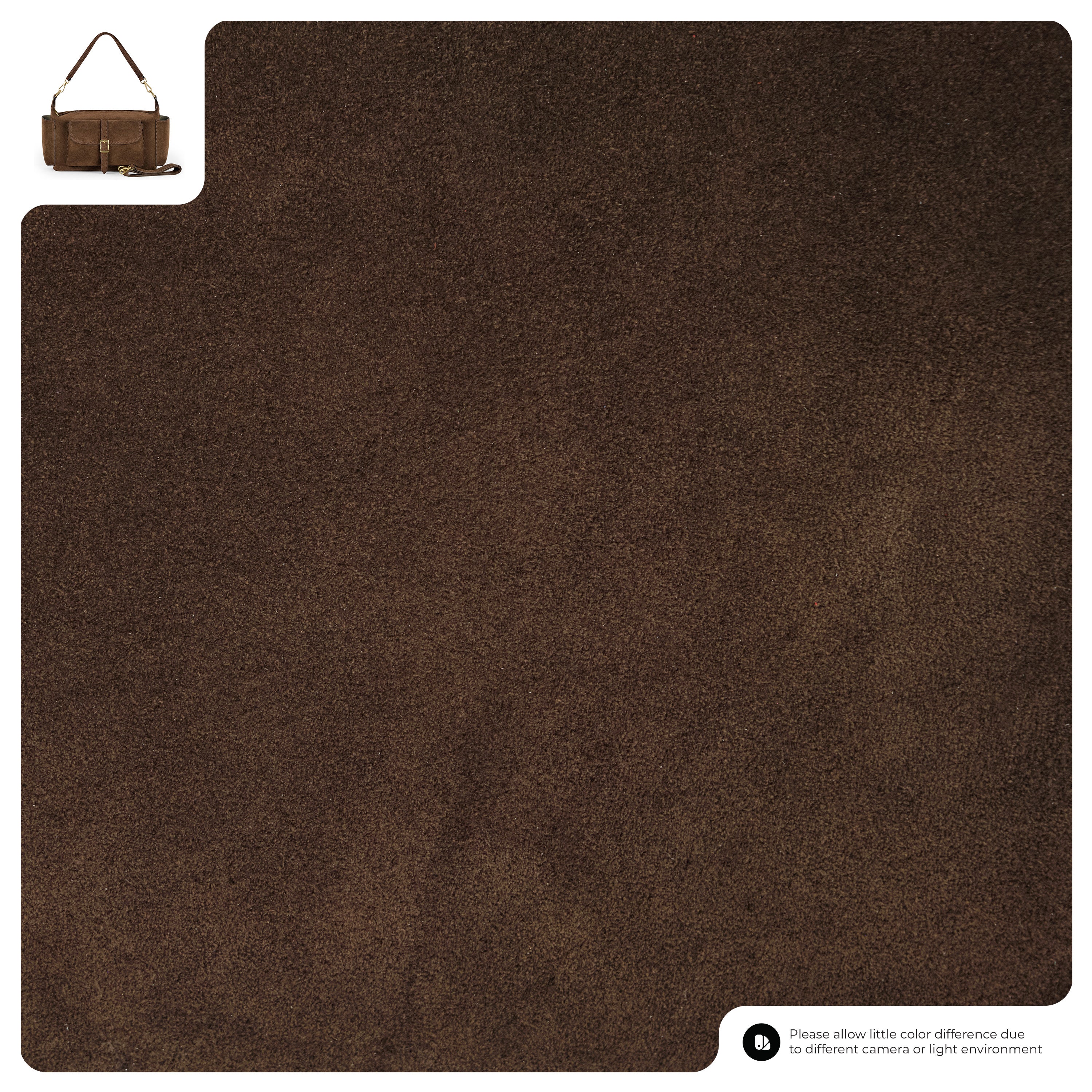 Italian Genuine Suede Shoulder Bag | Sondrio