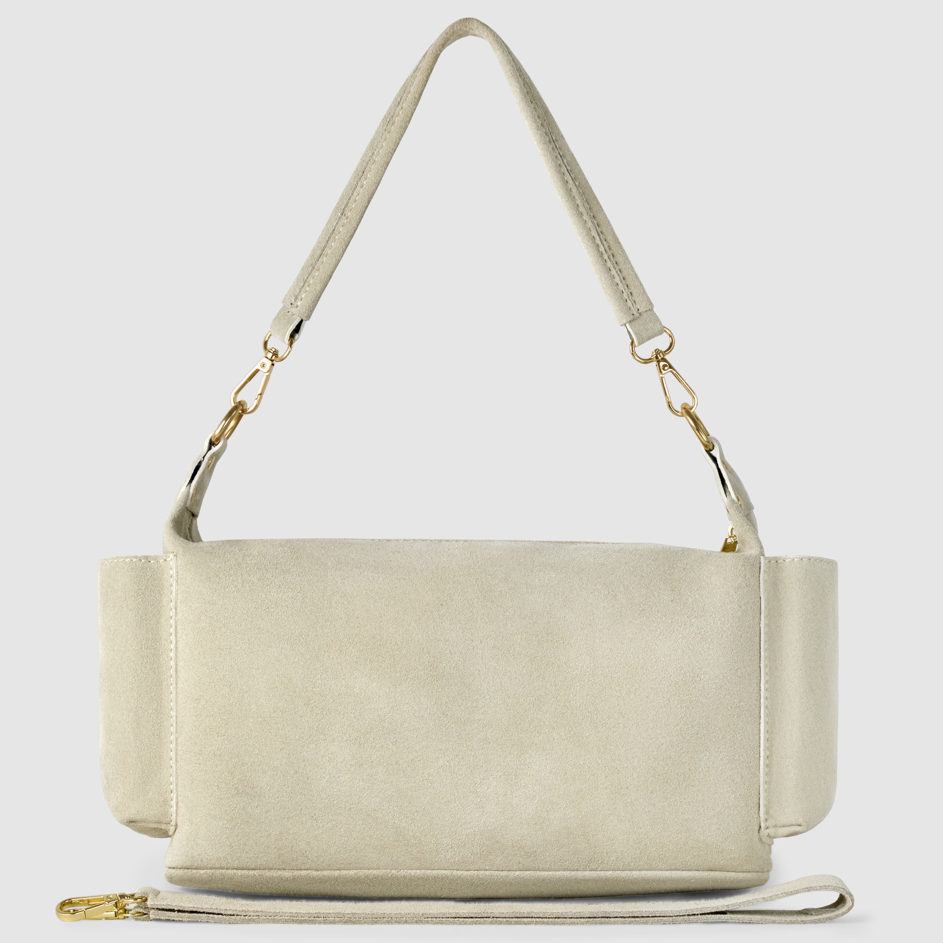 Italian Genuine Suede Shoulder Bag | Sondrio