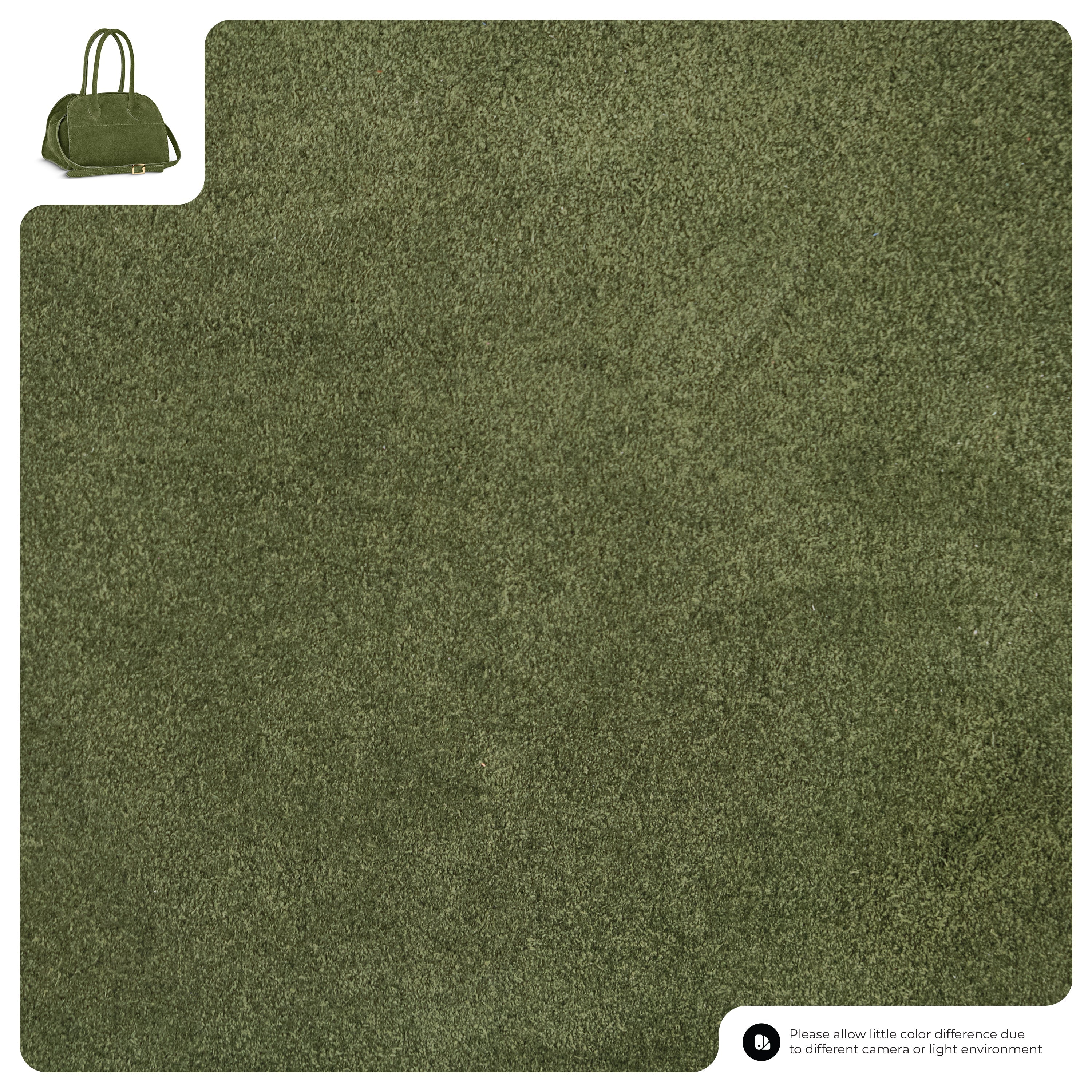 Italian Genuine Suede Top-Handle Bag | Novara
