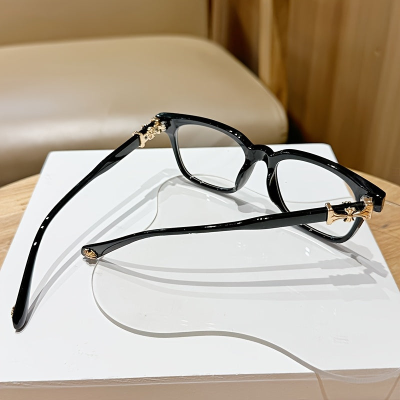 TASSEL EYEGLASSES FRAME FULL RIM RETRO Y2K STYLE SQUARE ROUND GLASSES