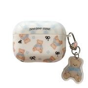 TEDDY BEAR BOWS AIRPODS CASE