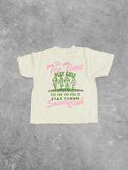 Underground Original Design: * KIDS * Tee Time Social Club Boxy Kids T-Shirt