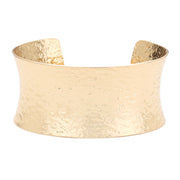 Textured Metal Cuff Bracelet