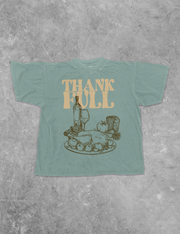 Underground Original Design: ThankFULL, Thanksgiving Boxy Cotton T-Shirt