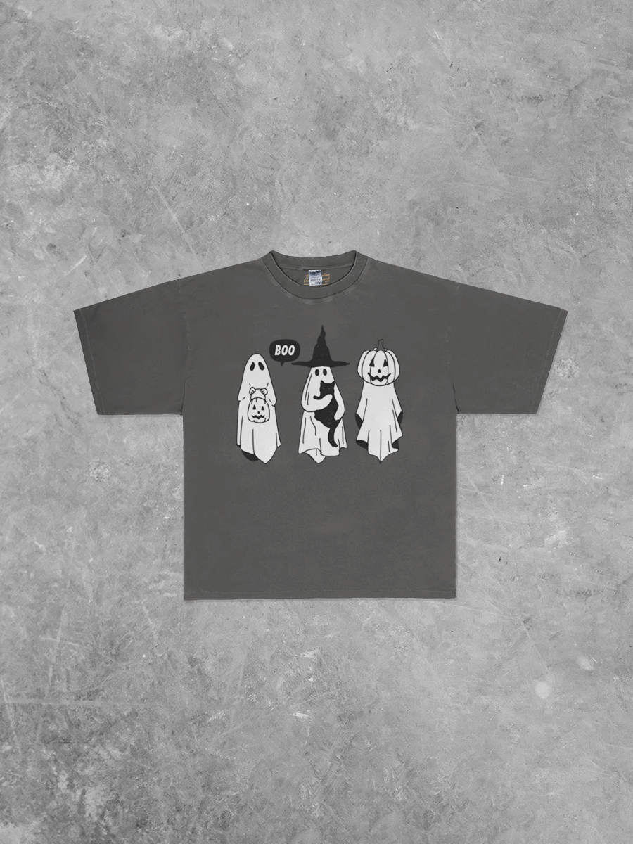 Underground Original Design: Three Little Ghosts Oversized T-Shirt