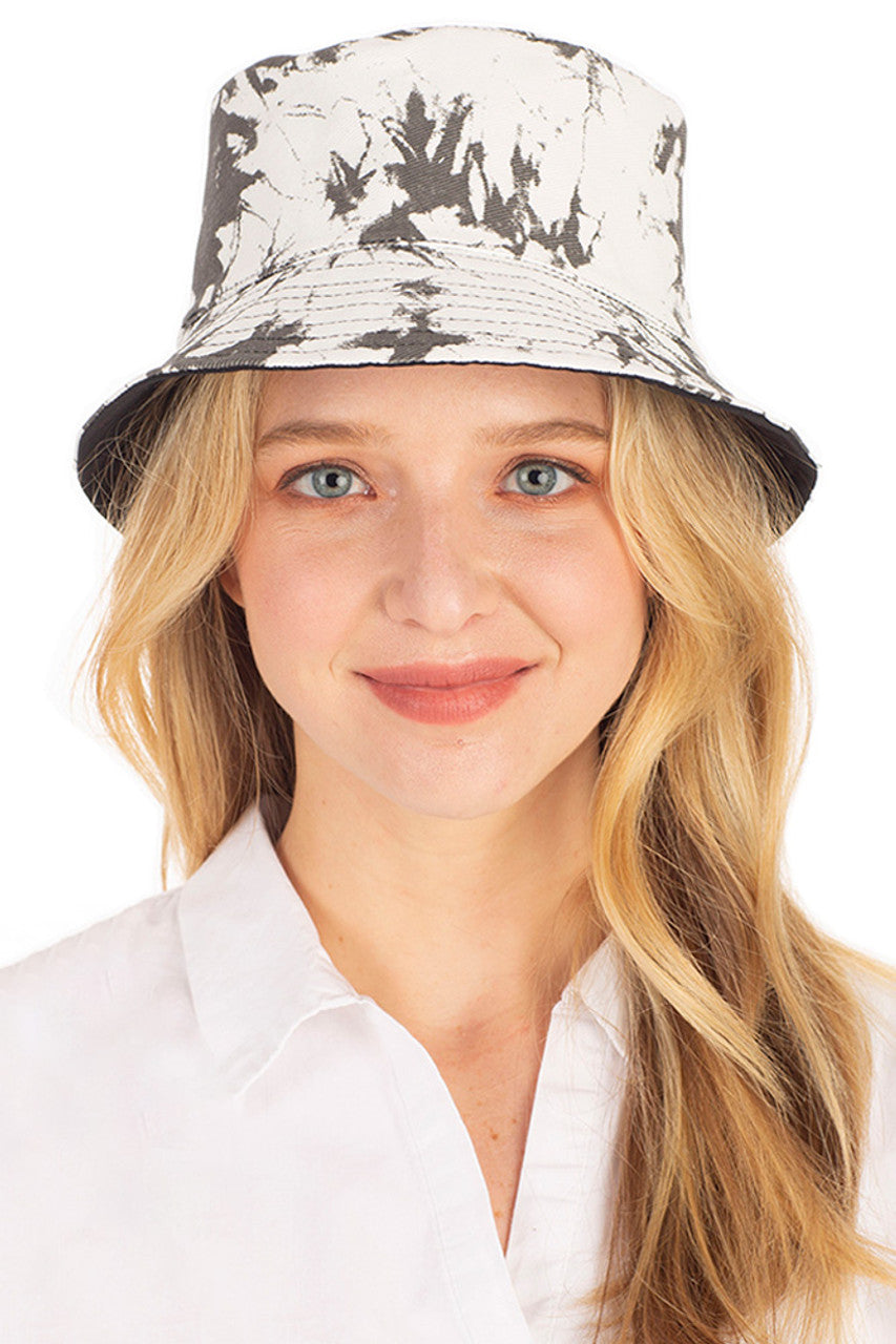 TIE DYE REVERSIBLE BUCKET HAT