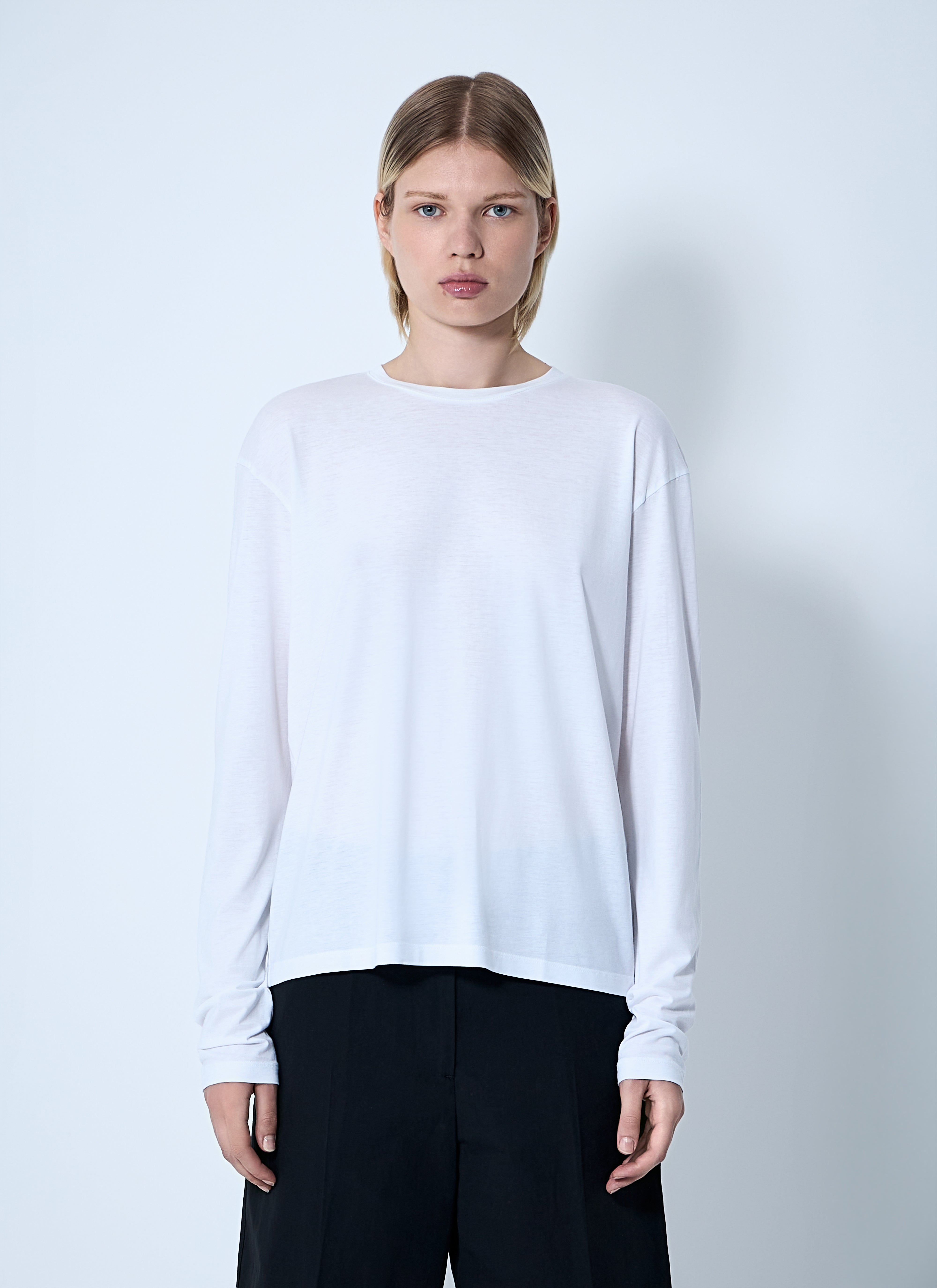 Toteme Women Classic Long Sleeve T-Shirt