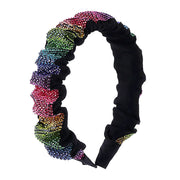 Trendy Braided Knotted Bling Pleated Headband