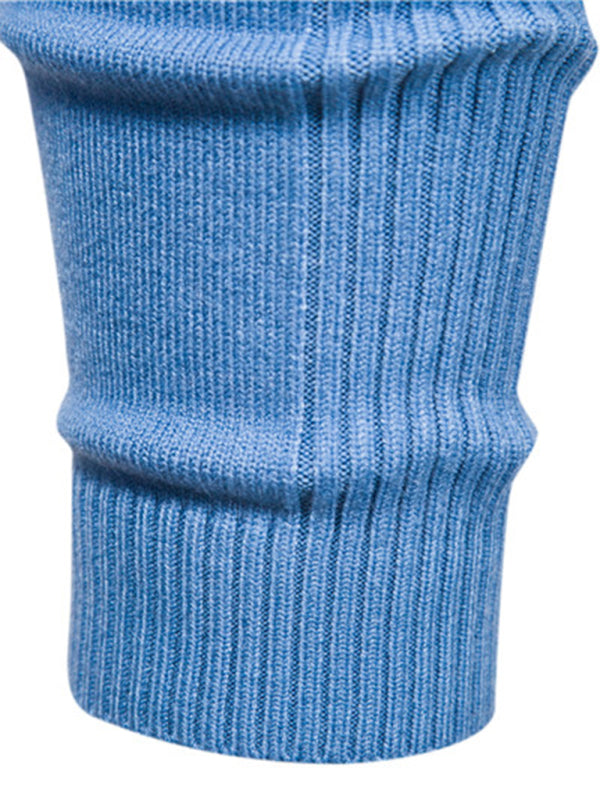 Turtleneck Men’s Pullover Sweater Casual Knitwear