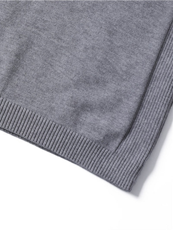 Turtleneck Men’s Pullover Sweater Casual Knitwear