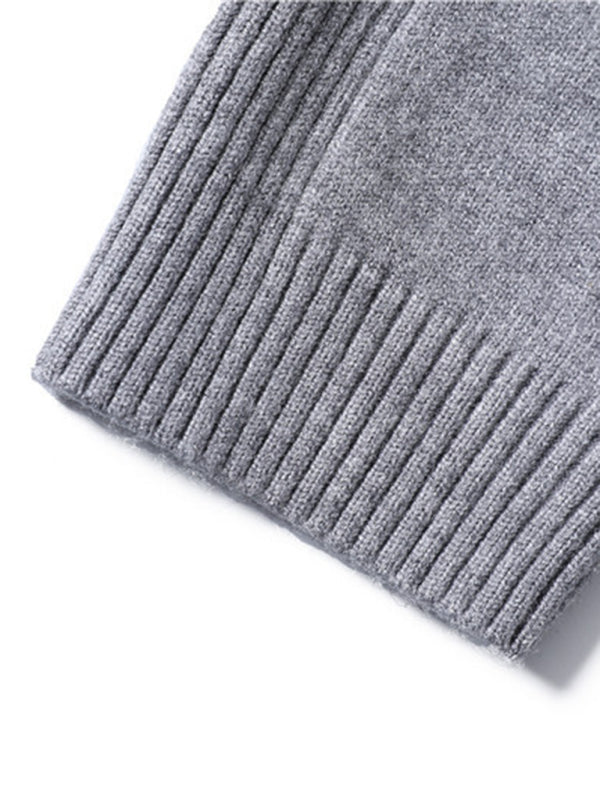 Turtleneck Men’s Pullover Sweater Casual Knitwear