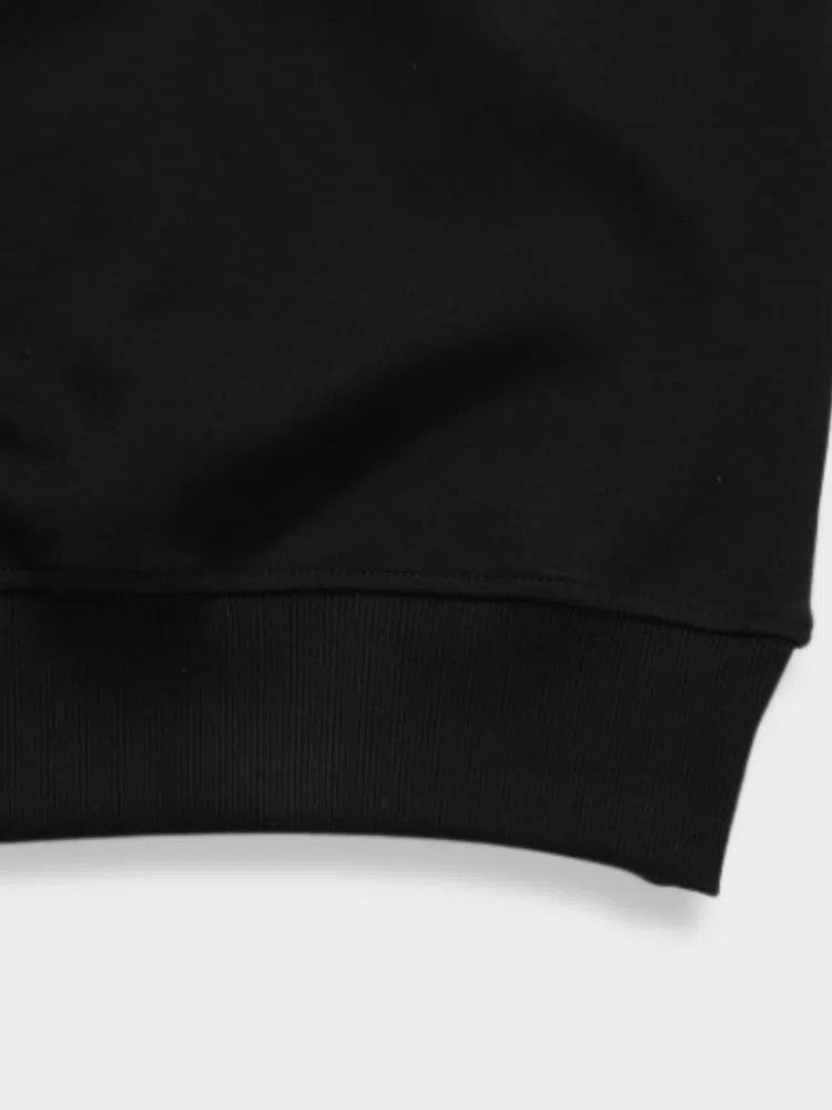 UNISEX CASUAL LONG SLEEVE JERSEY WITH WHITE ACCENTS