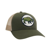 Unisex Embroidered Bull Patch C.C Trucker Ball Cap