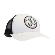 Unisex Embroidered Hooked Patch C.C Trucker Ball Cap