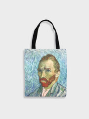 VAN GOGH TOTE BAG WITH PORTRAIT - GOGH CANVAS DESIGN