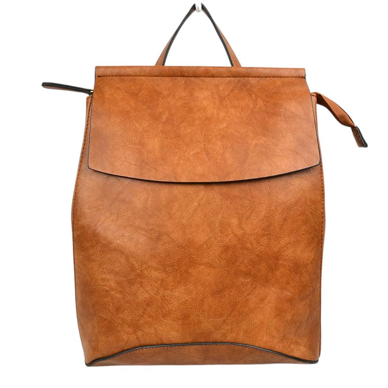Vegan Long-lasting Faux Leather Backpack Convertible Bag