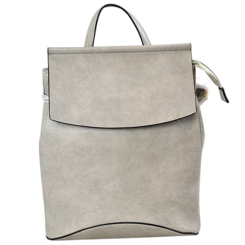 Vegan Long-lasting Faux Leather Backpack Convertible Bag