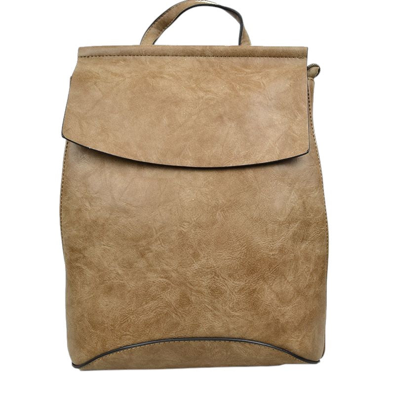 Vegan Long-lasting Faux Leather Backpack Convertible Bag