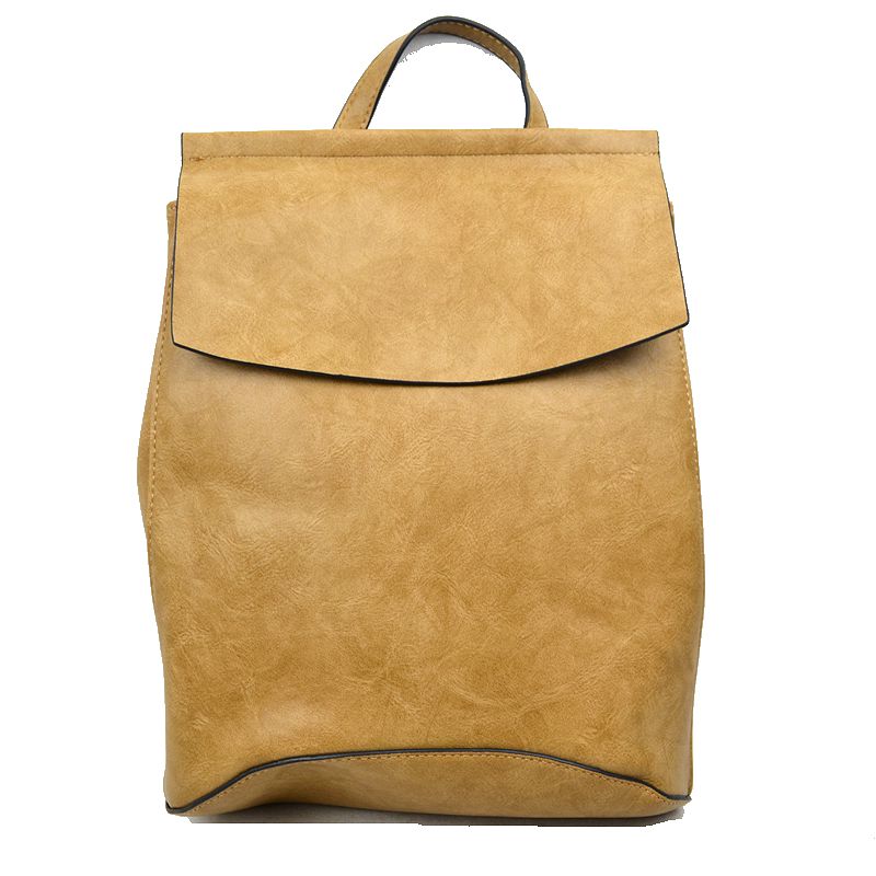 Vegan Long-lasting Faux Leather Backpack Convertible Bag