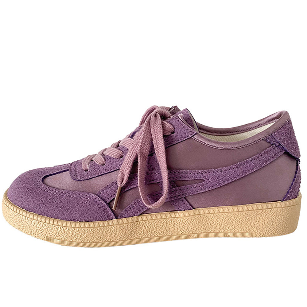 VIOLET MONOCHROME SNEAKERS PAIR