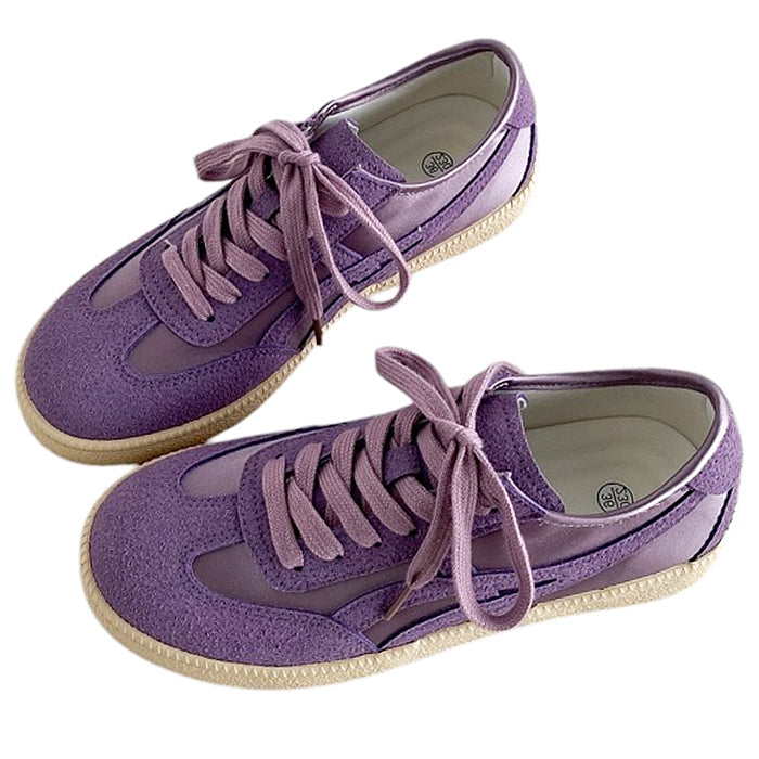 VIOLET MONOCHROME SNEAKERS PAIR