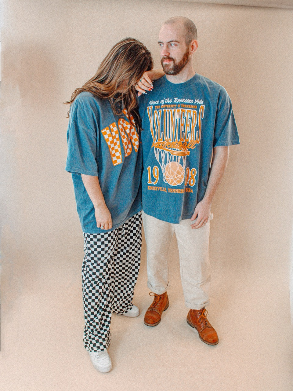 Underground Original Design: Tennessee Volunteers Basketball Boxy Cotton TShirt