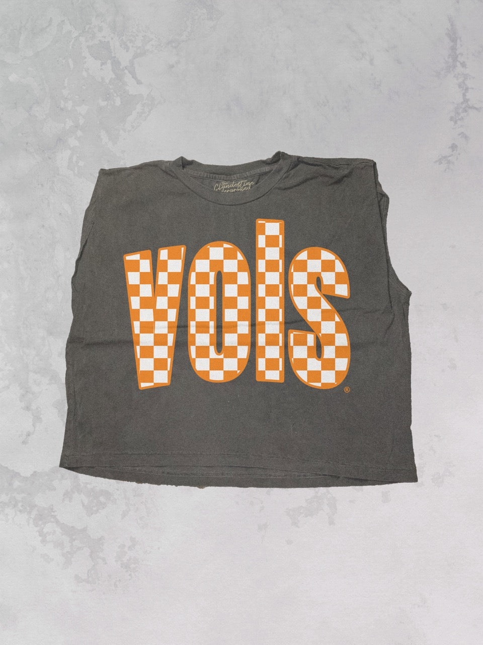 Underground Original Design: Tennessee VOLS, Checkerboard Muscle Tank