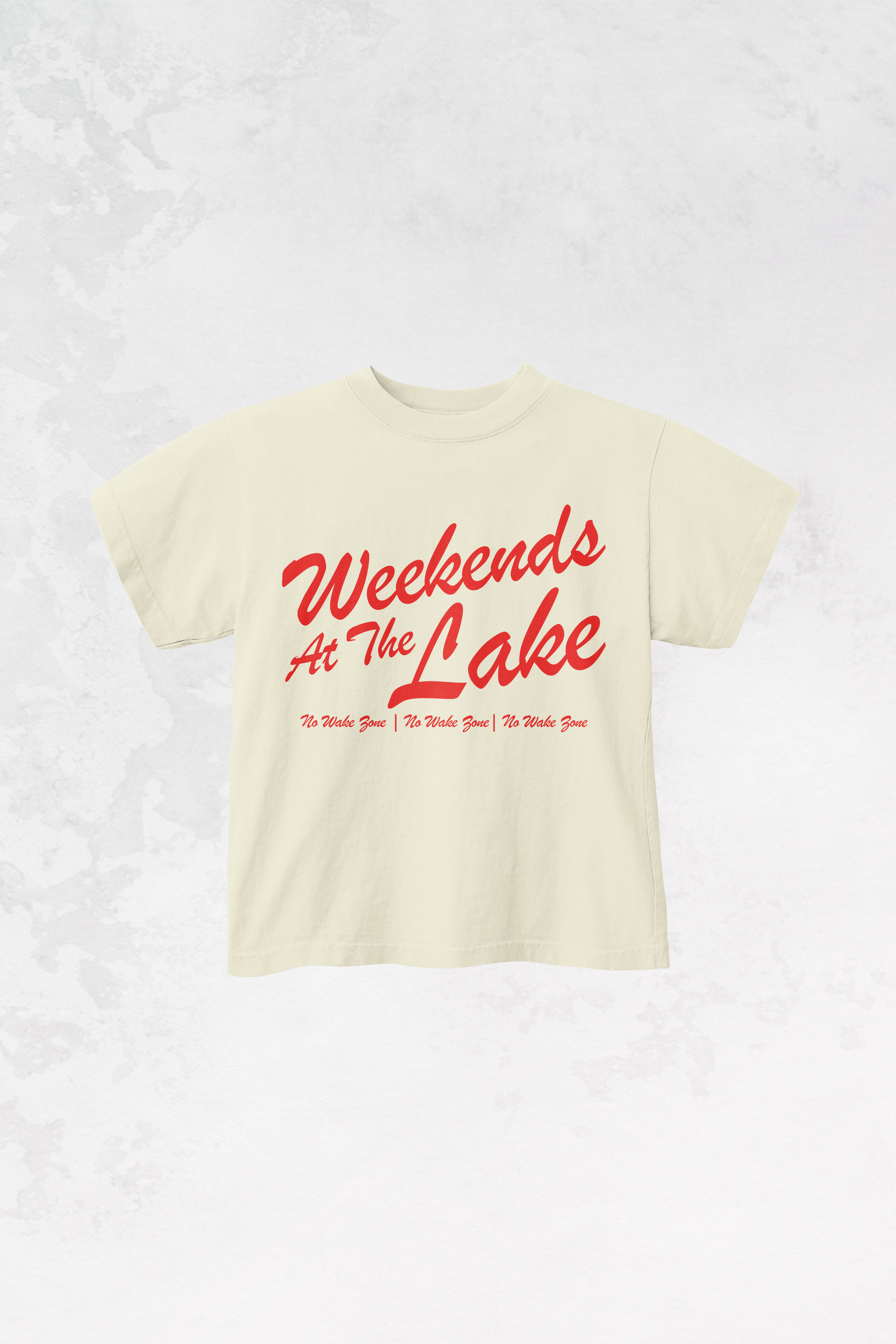Underground Original Design: * KIDS * Summer Weekends at the Lake Boxy Kids T-Shirt