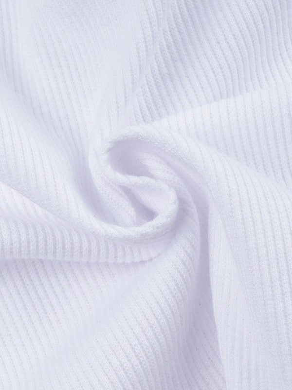 WHITE LACE TRIM SLEEVELESS CROP CAMI TANK TOP