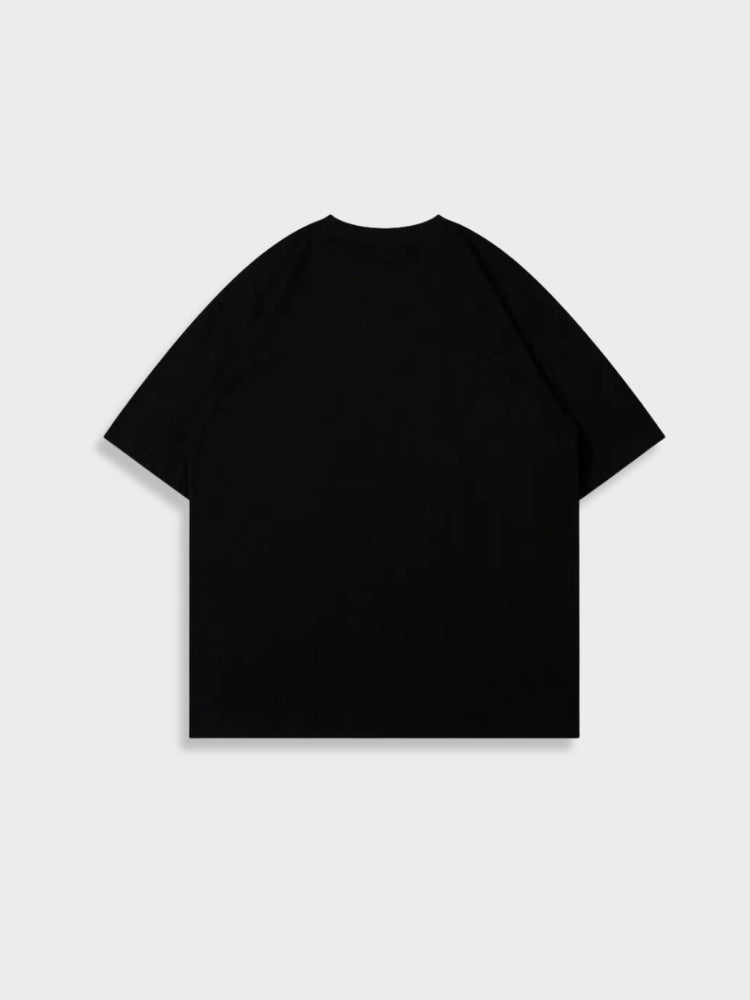WHITE T-SHIRT WITH STAR GRAPHIC FOR STARRY NIGHT SKY ENTHUSIASTS