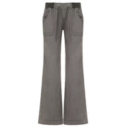 WIDE-LEG DENIM PANTS FOR WOMEN