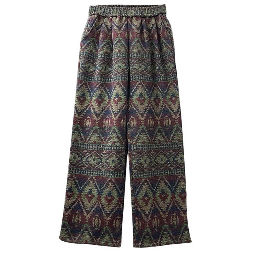 WIDE LEG PANTS CHARMING GRANDMA AESTHETIC