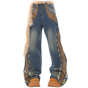 WILD WEST HERITAGE DISTRESSED DENIM WITH WESTERN-INSPIRED DETAILS