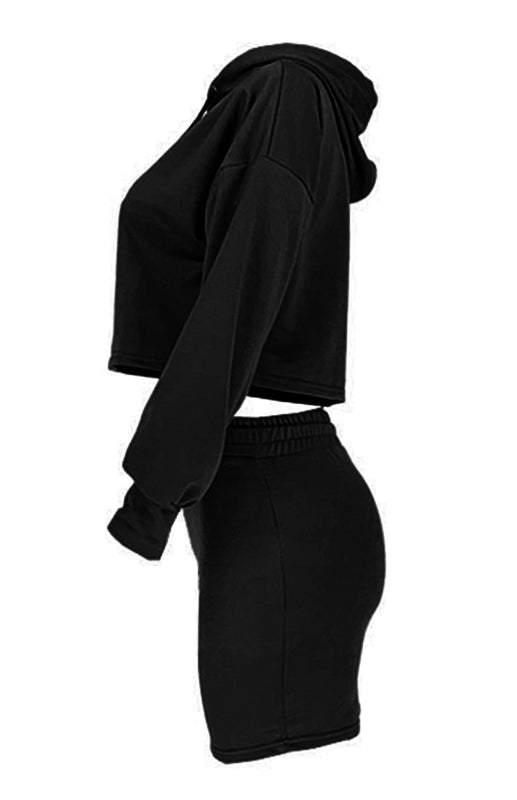 Women’S Casual Sports Sweater Suit Skirt
