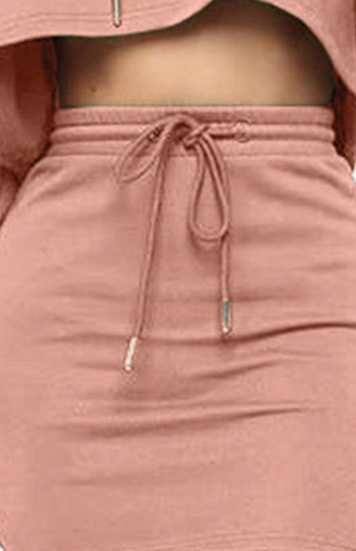 Women’S Casual Sports Sweater Suit Skirt