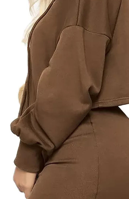 Women’S Casual Sports Sweater Suit Skirt