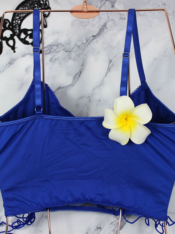 Women’s Contrasting Color Lace Sexy Lingerie