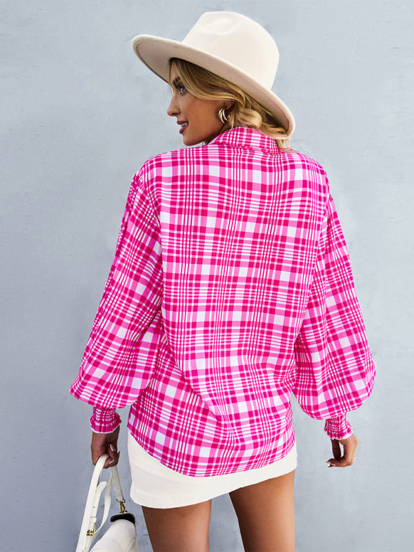 Women’s fashion commuter long sleeve versatile Shirt Top