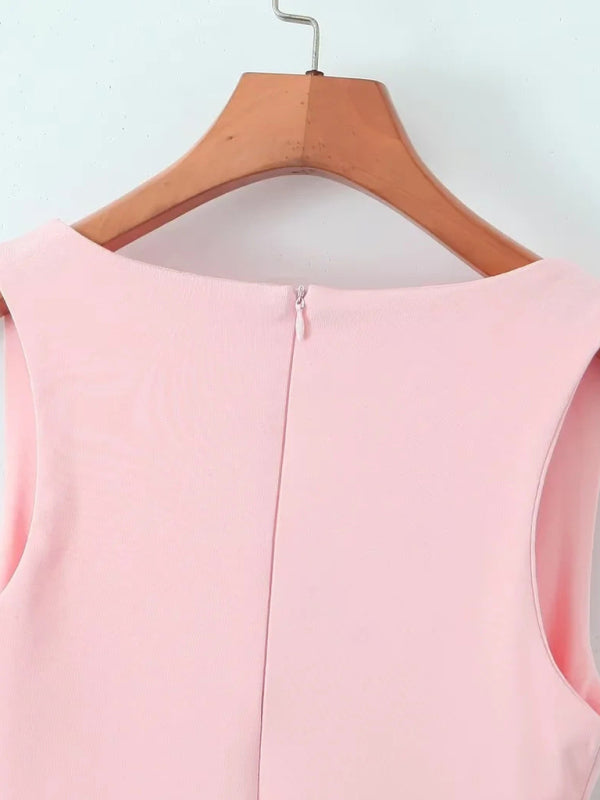 Women’s Fashion Hot Girl Suspender Puffy Dress