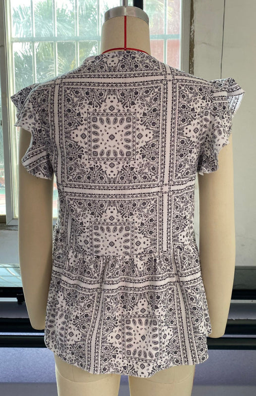 Women’s fashion trend casual small top women loose