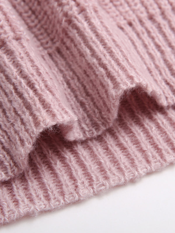 Women’s Fashion V-Neck Pocket Sweater