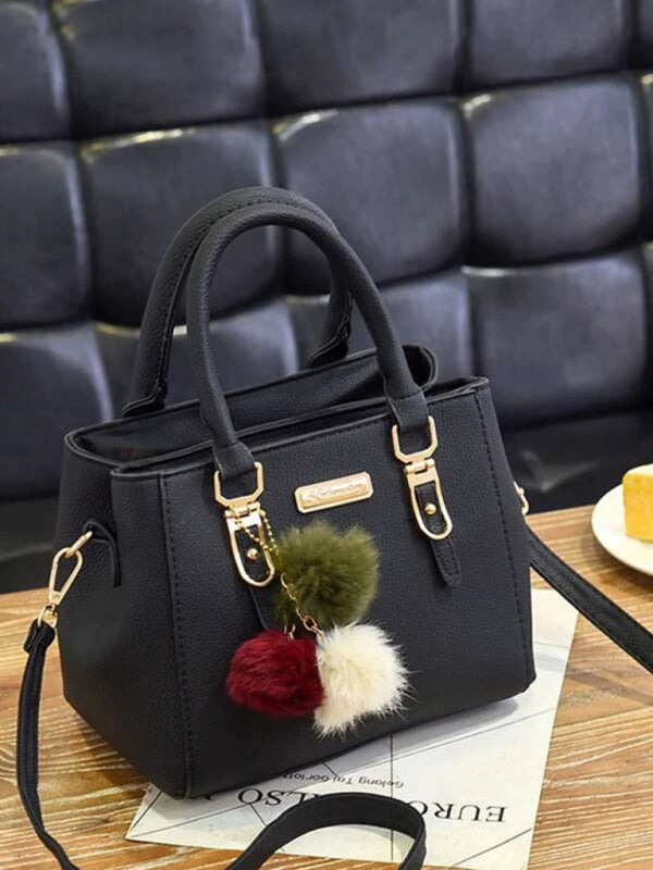 women’s handbag fashion all-match shoulder bag - Black / F