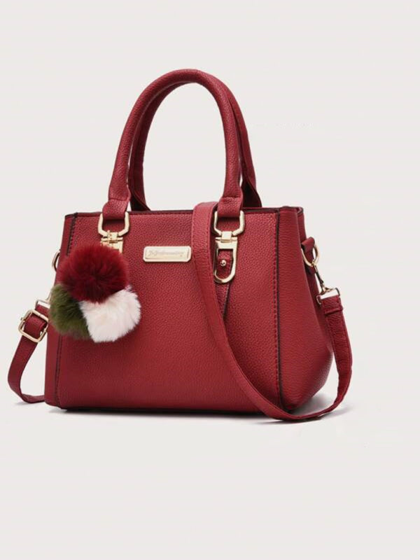 women’s handbag fashion all-match shoulder bag - Red / F