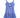Women’s hollow embroidery slim suspender dress - Peacock blue / XS