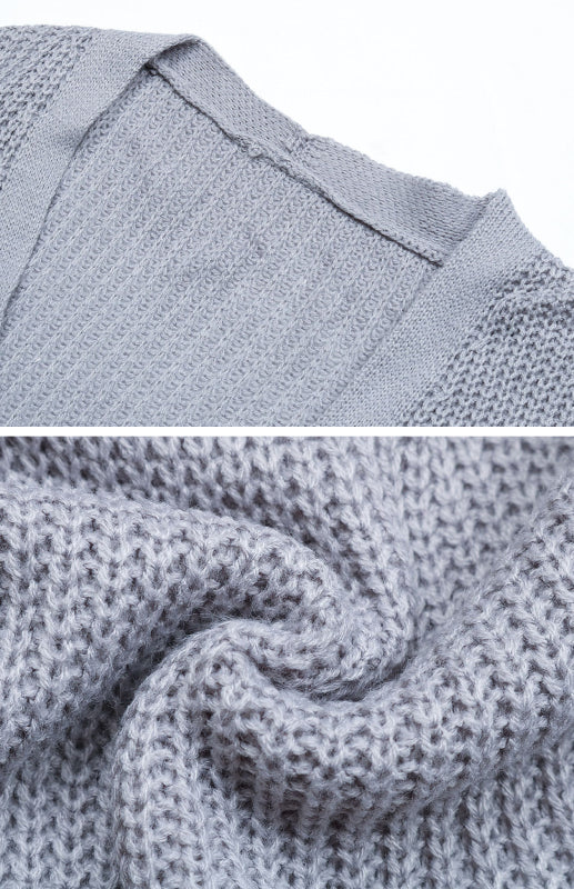 Women’s Knit Leopard Cardigan Sweater Jacket