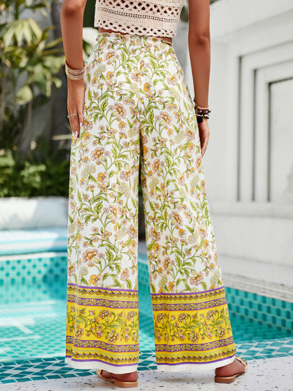 Women’s New Style Casual Printed Trousers
