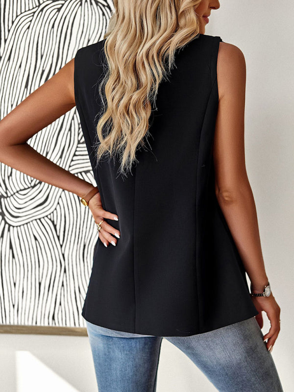 Women’s OL temperament commuting suit vest