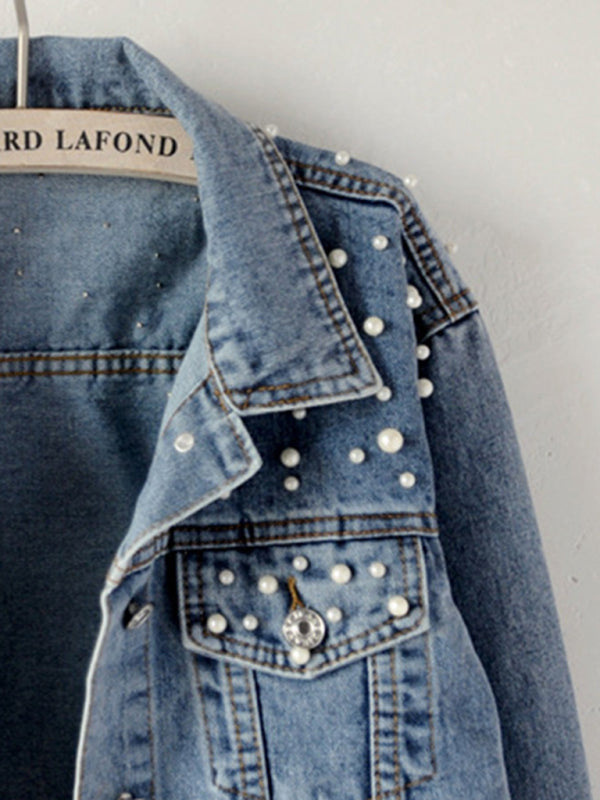 Women’s Self-Design Sleeveless Denim Jacket